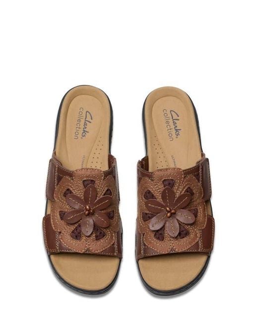 Clarks Multicolor Merliah Belle Wedge Sandal