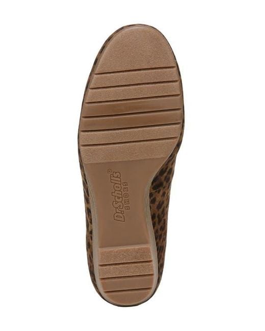 Dr. Scholls Brown Be Flex Wedge Pump