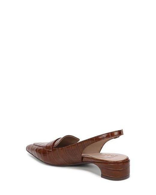 Naturalizer Brown Sloane Pointed Toe Slingback Pump