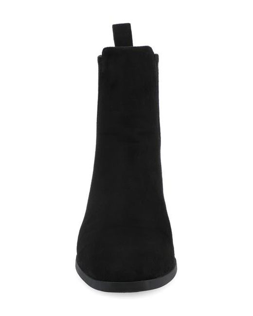 Journee Collection Black Wrenley Bootie
