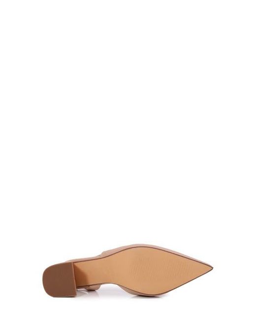 BERNESS Pink Celestin Slingback D'Orsay Pump