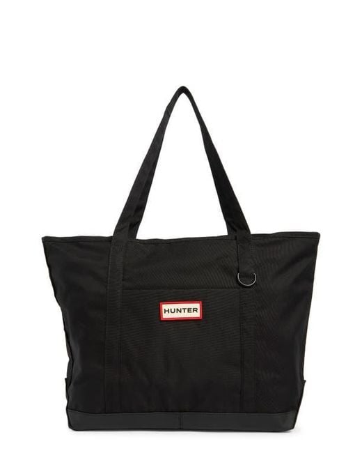 Hunter Black Campus Tote