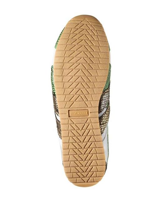 Steve Madden Green Viper Sneaker