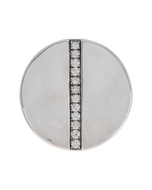 Ippolita Metallic 925 Sterling Silver Senso Grand Disc Ring