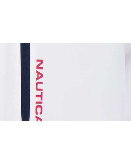 Nautica White Sailing Jacket for men