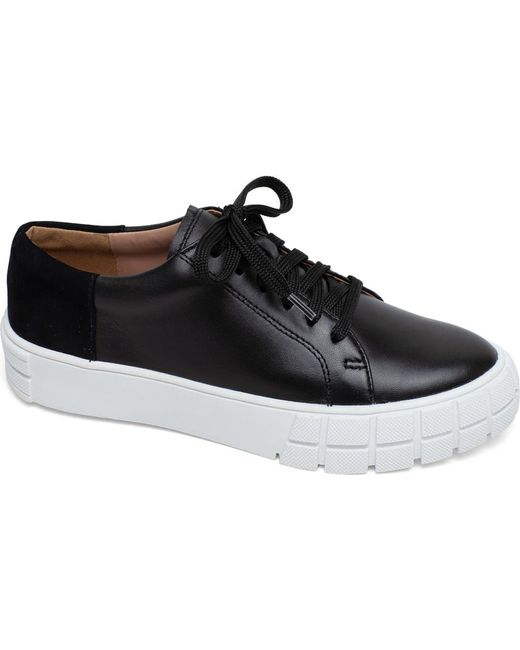 Linea Paolo Black Kenzi Platform Sneaker
