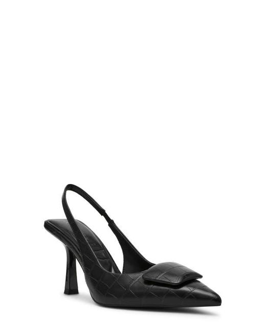 Anne Klein Black Ilani Slingback Pump