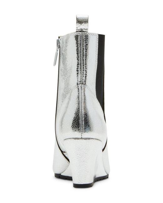 Blondo White Veena Waterproof Wedge Bootie