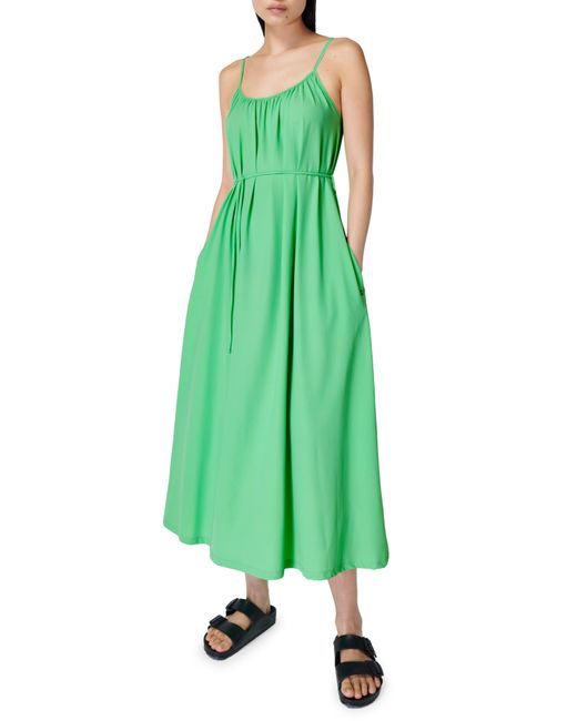 Sweaty Betty Green Explorer Strappy Dress