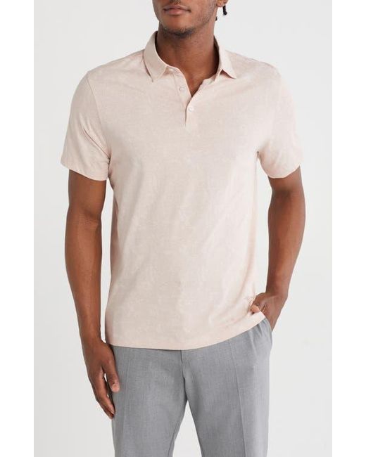 WESTZEROONE Pink Faustine Cotton Polo for men