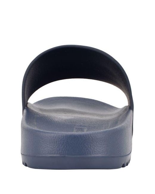 Tommy Hilfiger Blue Redder Slide Sandal for men
