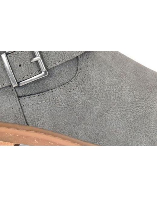 B O C BY BØRN Gray Carson Ankle Bootie
