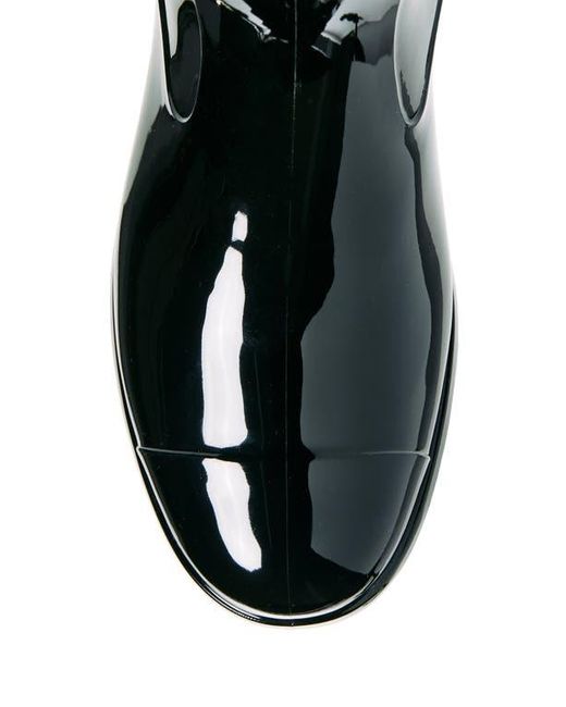 Jeffrey Campbell Black Showers Waterproof Rain Boot