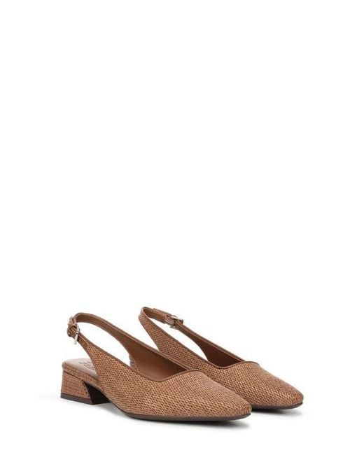 Naturalizer Brown Ginger Slingback Pump