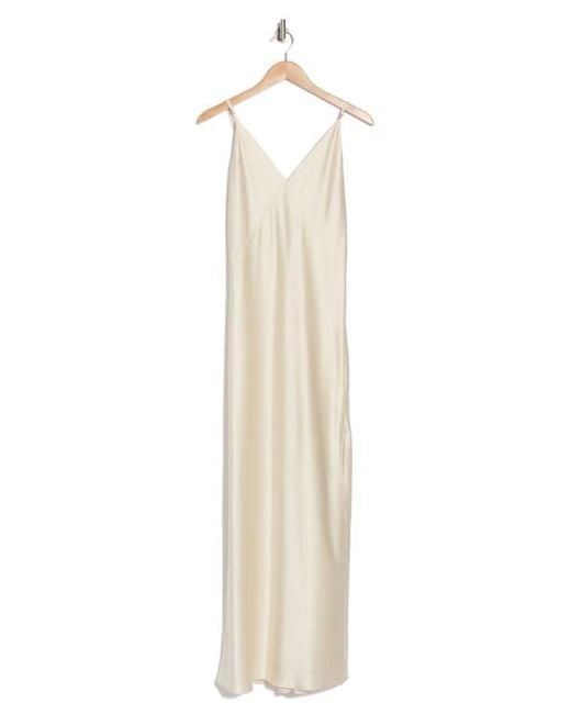 Rag & Bone Natural Rissa Bias Cut Slipdress