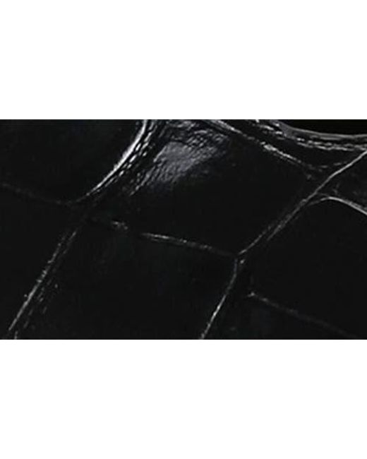 Vince Black Cici Cross Strap Flat