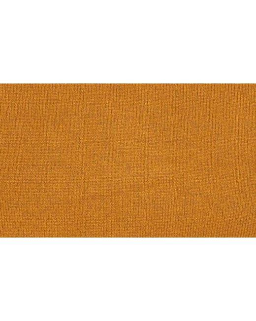 Xray Jeans Yellow Ribbed V-Neck Knit Sweater for men