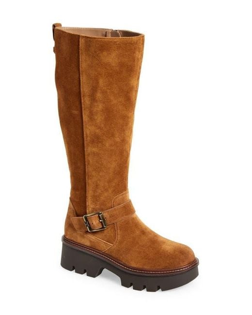 Sam Edelman Brown Carter Knee High Boot