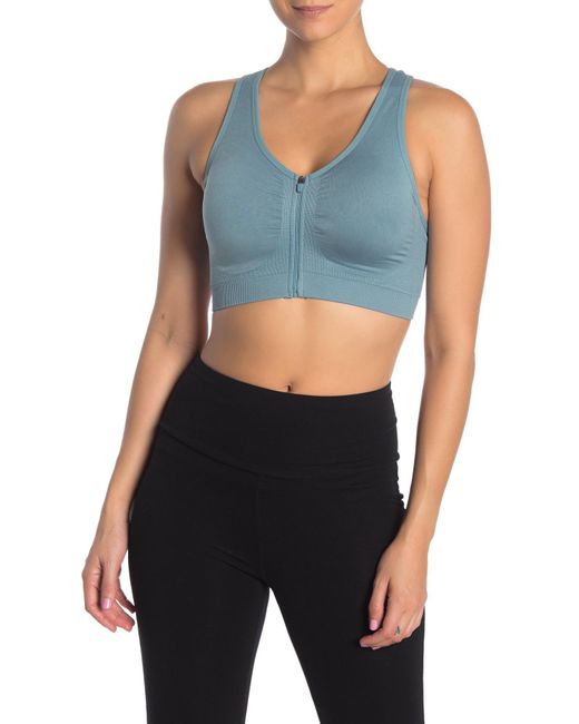 90 Degree By Reflex, Intimates & Sleepwear, 9 Degree By Reflex Sports Bra  Front Zipper Size S