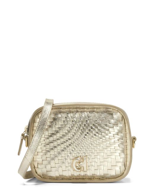 Cole Haan Ess Leather Camera Crossbody Bag Lyst