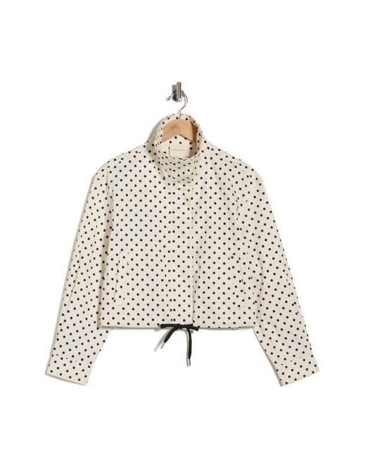 Current/Elliott Natural Stand Collar Jacket