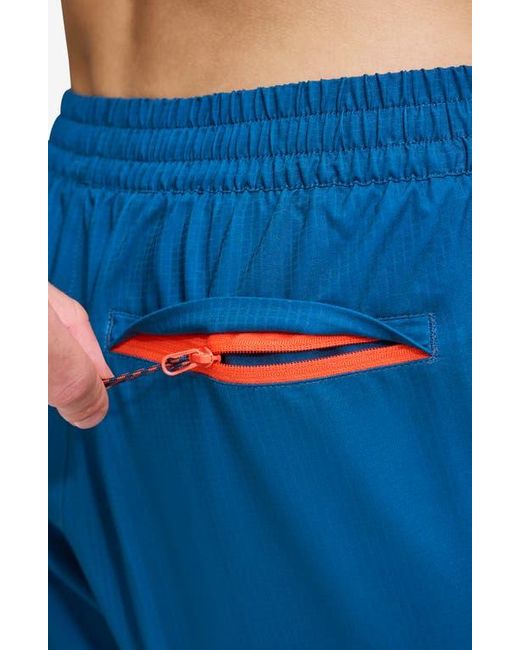 DKNY Blue Stretch Ripstop Swim Trunks for men