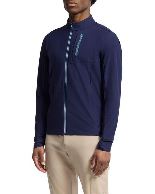 Psycho Bunny Blue Boulder Track Jacket for men