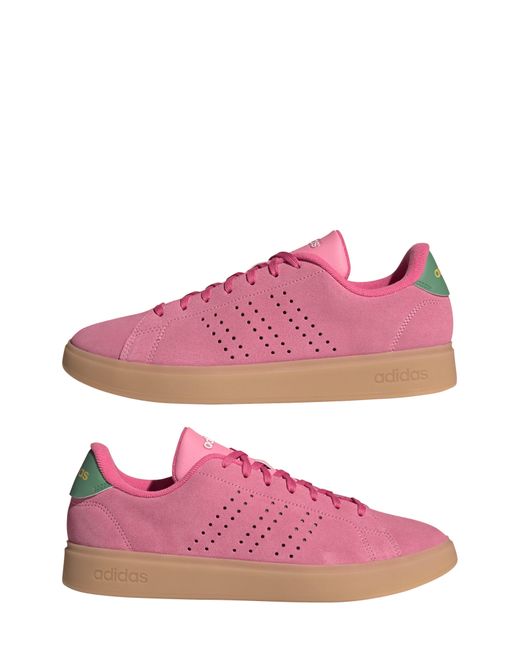 Adidas Pink Advantage 2.0 Low Top Sneaker for men
