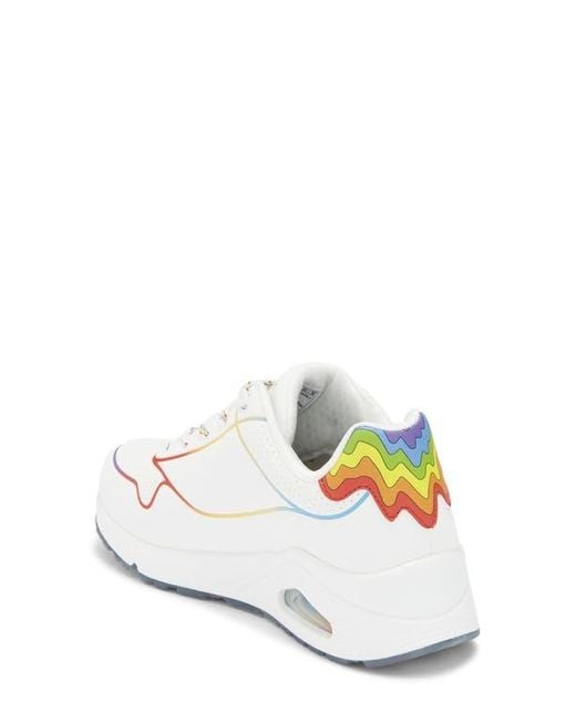 Skechers White Street Jen Stark Uno Sneaker