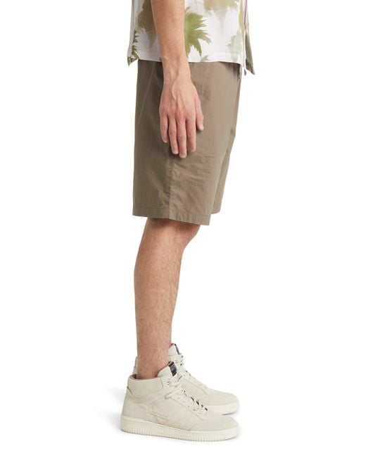 AllSaints Natural Canta Cotton Shorts for men