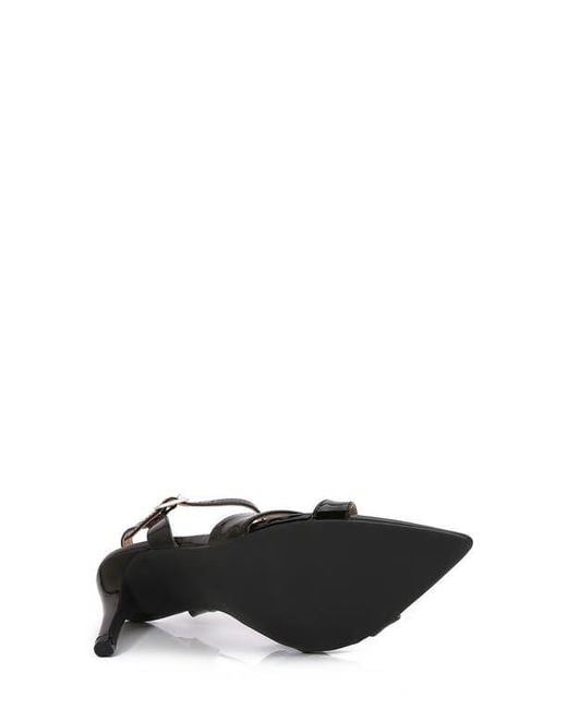 BERNESS Black Cindal Sandal