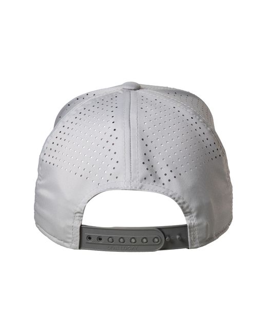 Black Clover Gray Fendor Perforated Baseball Cap for men