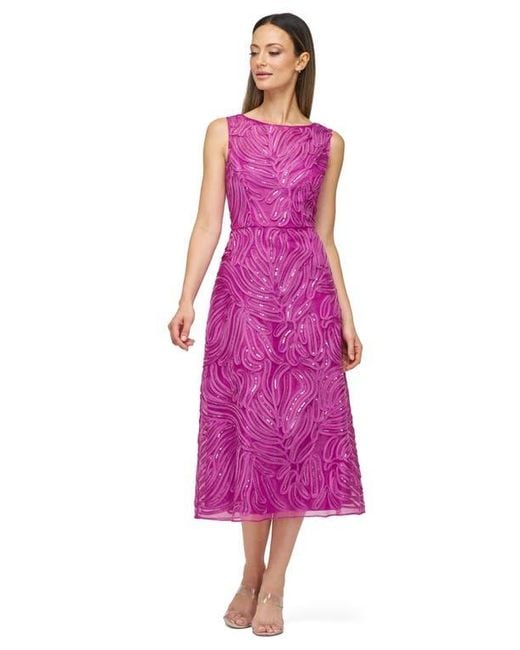js collection sequin dress Sequin Lace Blouson Gown JS Collections