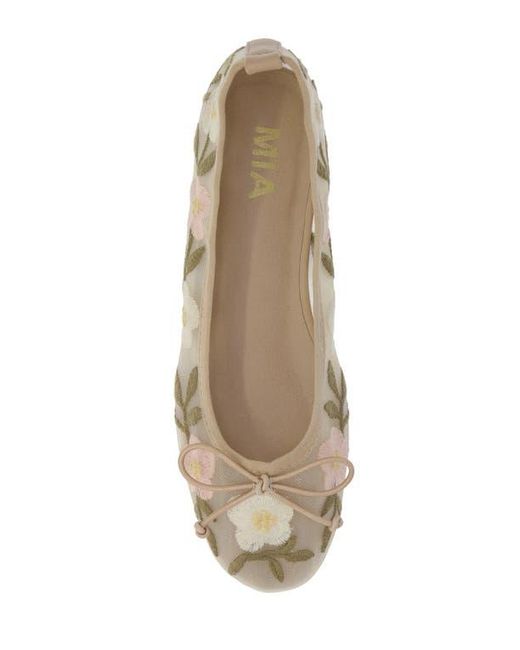 MIA Metallic Rubia Flat