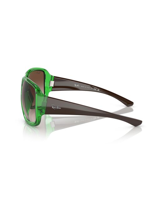 Ray-Ban Green Ray-ban Powderhorn 60mm Square Sunglasses for men