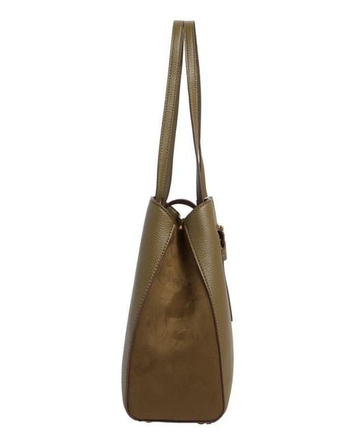 Nanette Lepore Green Bess Shopper Tote