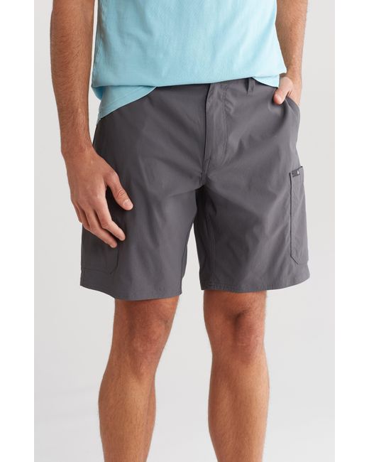 Volcom Gray Malahine Hybrid Shorts for men