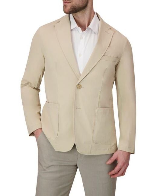 C-LAB NYC Natural Packable Woven Tech Jacket for men