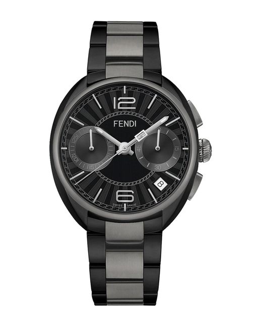Fendi Black Men's Momento Bracelet Watch, 40mm for men