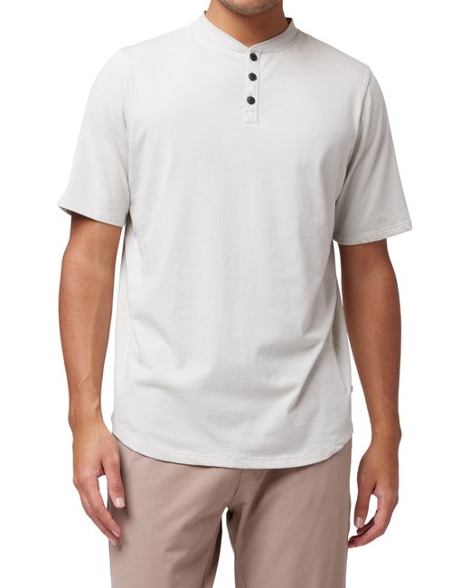 Good Man Brand Henley Tshirt In Silver At Nordstrom Rack in Metallic