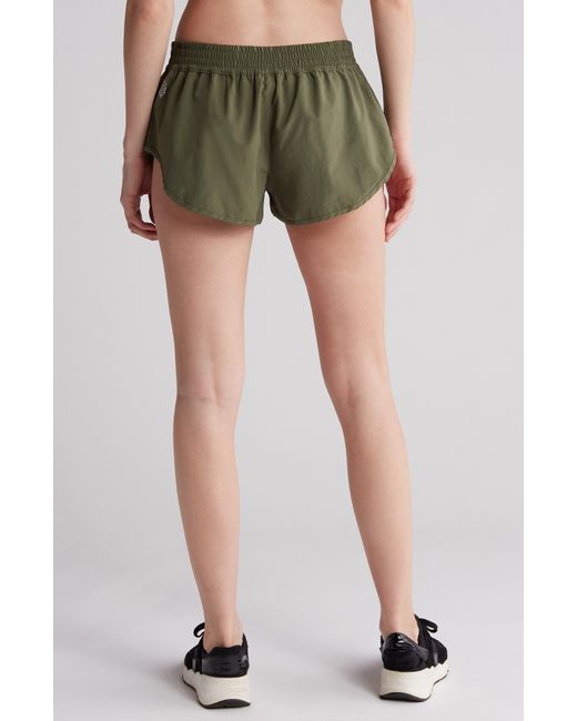 Free People Green Easy Does It Shorts