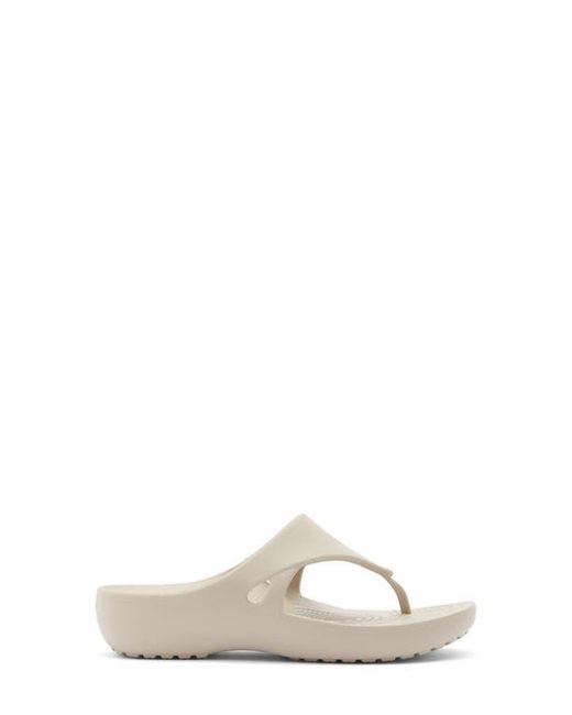 CROCSTM White Kadee Wedge Flip Flop