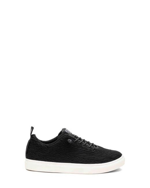 Woolloomooloo Black Merino Wool Lace-Up Sneaker