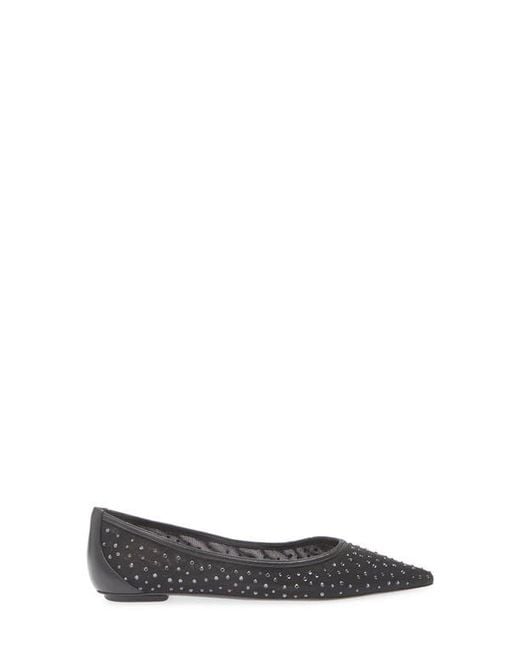 Stuart Weitzman Blue Emilia Mesh Flat
