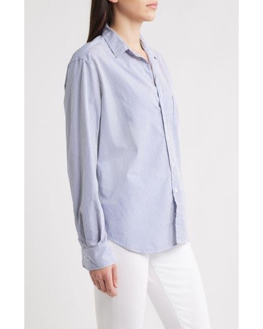 Frank & Eileen Blue Eileen Relaxed Button-Up Shirt