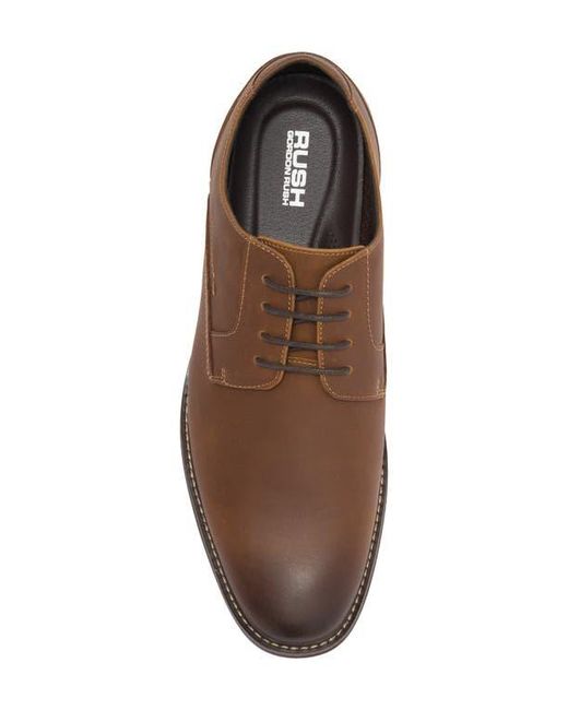 Gordon Rush Brown Plain Toe Derby for men