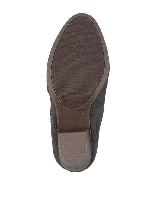 Journee Collection Black Link Round Toe Bootie