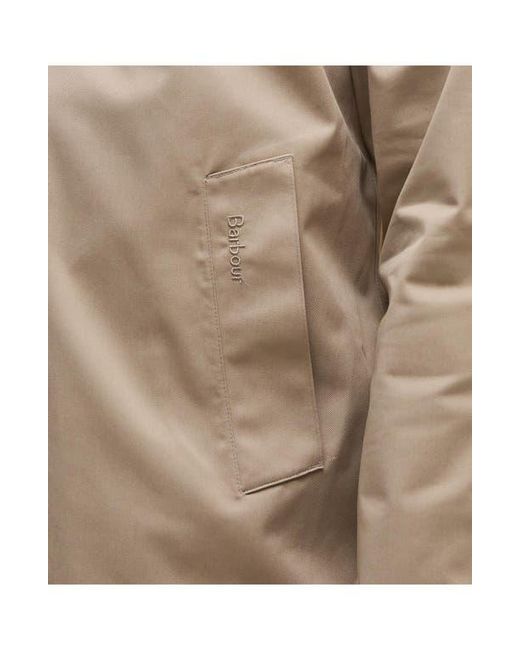 Barbour Natural Lorden Waterproof Mac Jacket for men
