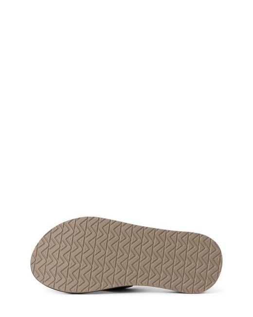 Reef Black Element Tqt 2.0 Flip Flop for men
