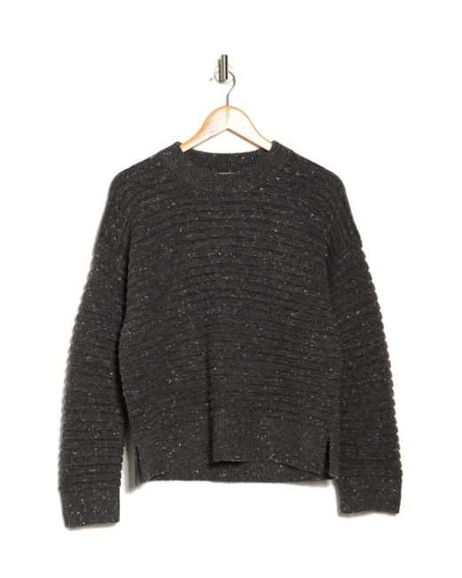 Madewell Black Donegal Elsmere Pullover Sweater